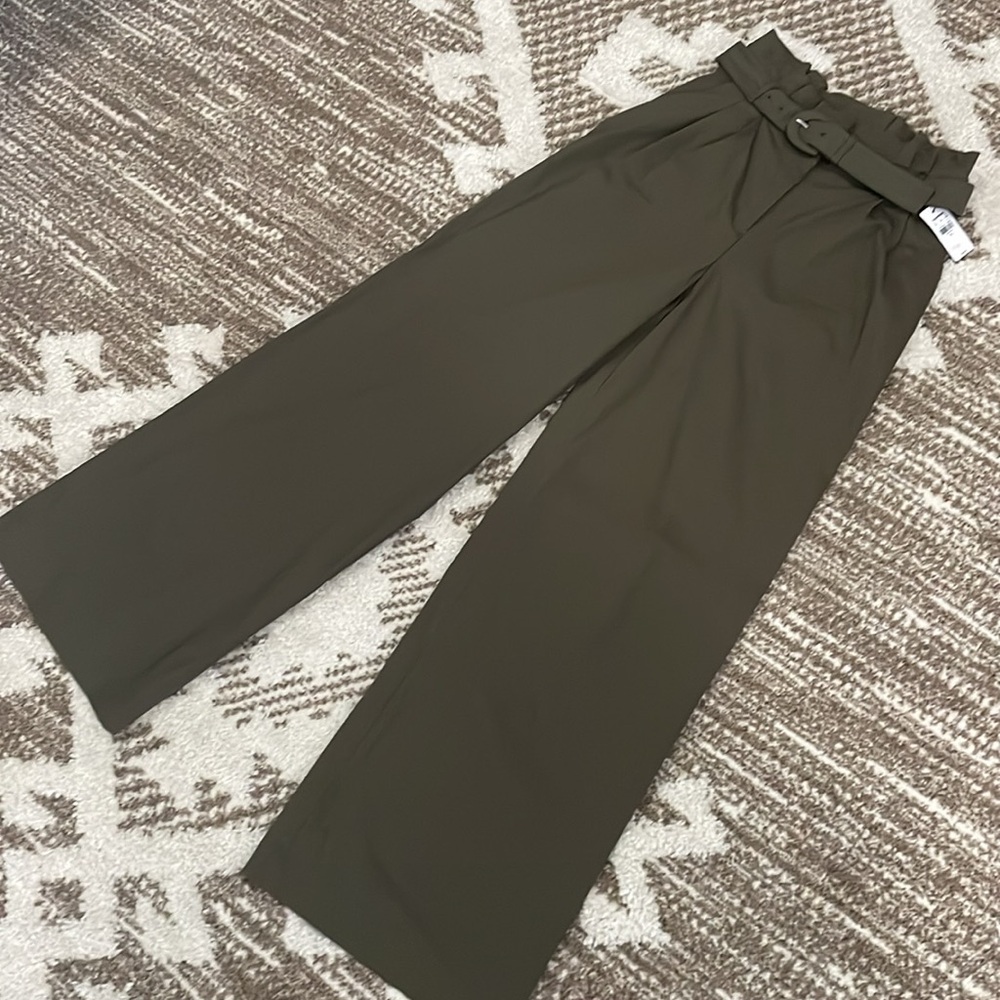NWT Super Cute EXPRESS Wide Leg 8Long Pants - Picture 6 of 12